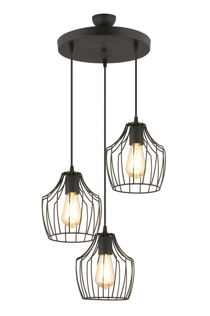 Лустер Opviq 64636, црн