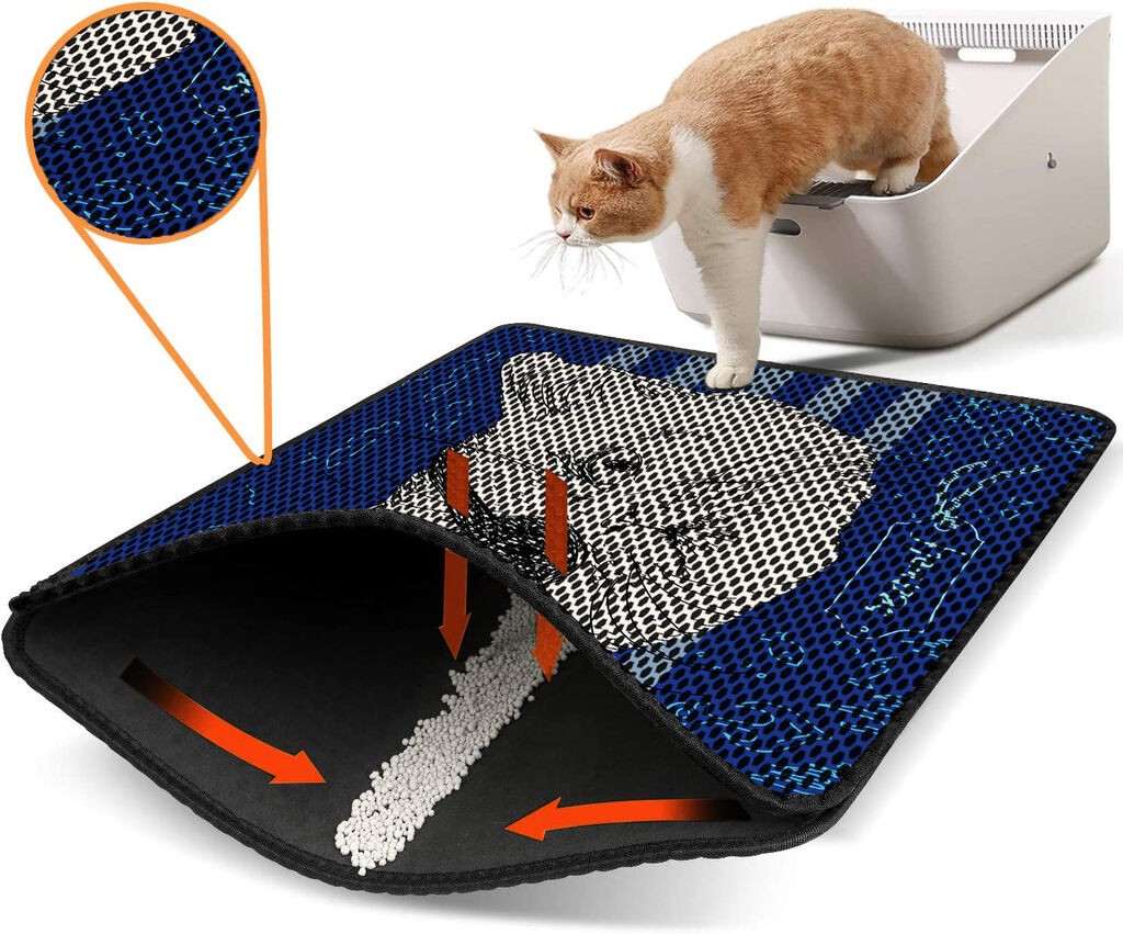 Aberto Design WC преграда за мачки Nrszn0206, 45 x 60 см, Teget