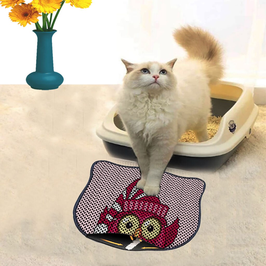 Aberto Design WC преграда за мачки Kdkafa0082, 40 x 50 см, шарена