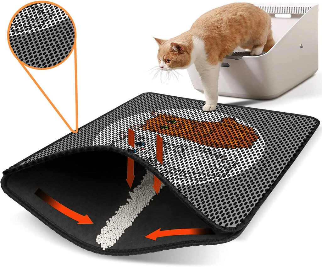 Aberto Design WC преграда за мачки Nrszn0017, 45 x 60 см, шарена