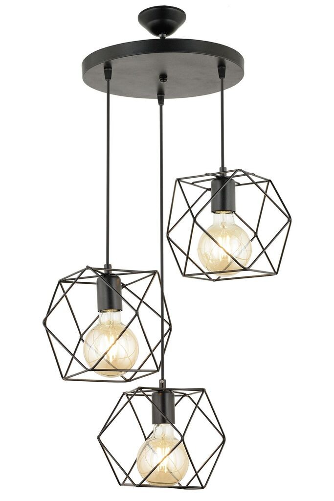 Лустер Opviq 62666, црн