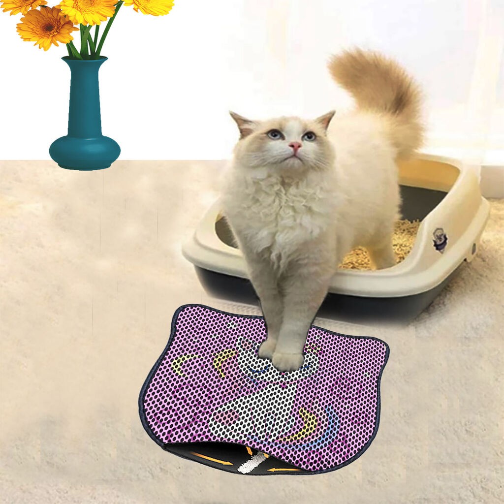 Тоалетна просторија за мачки Aberto Design Kdkafa0161, 40 x 50 см, розова