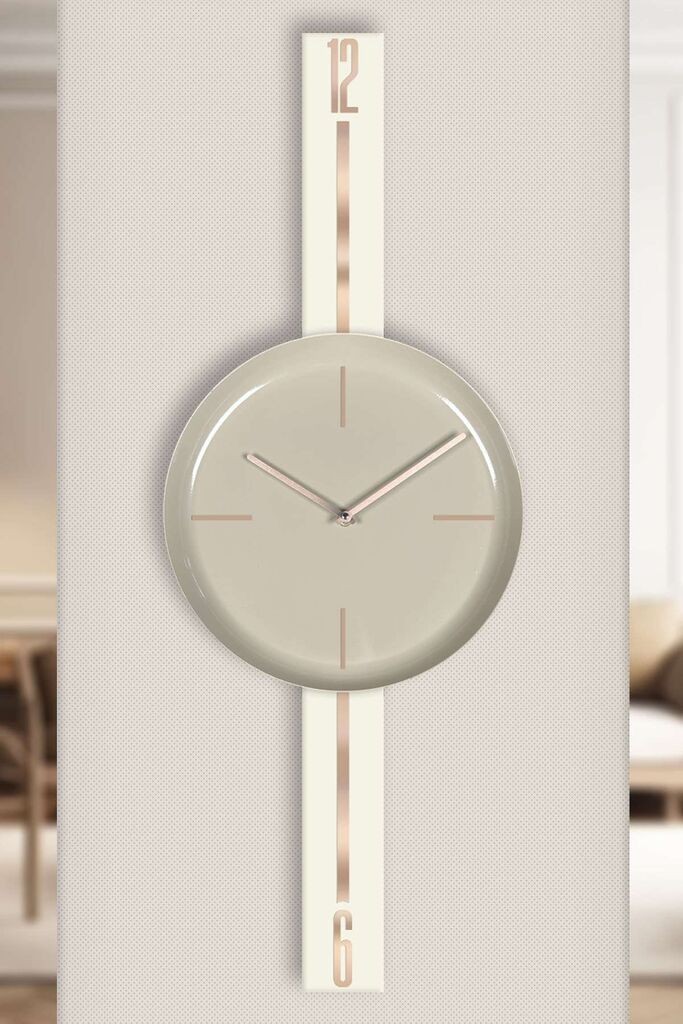 Wallity dzиден часовник Vlnt103Krcp, 30x80 см, крем-беж