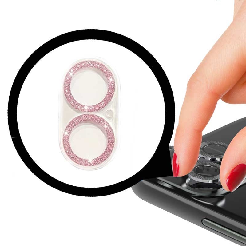 Заштита за камера - iPhone 16/16 Plus - Розева