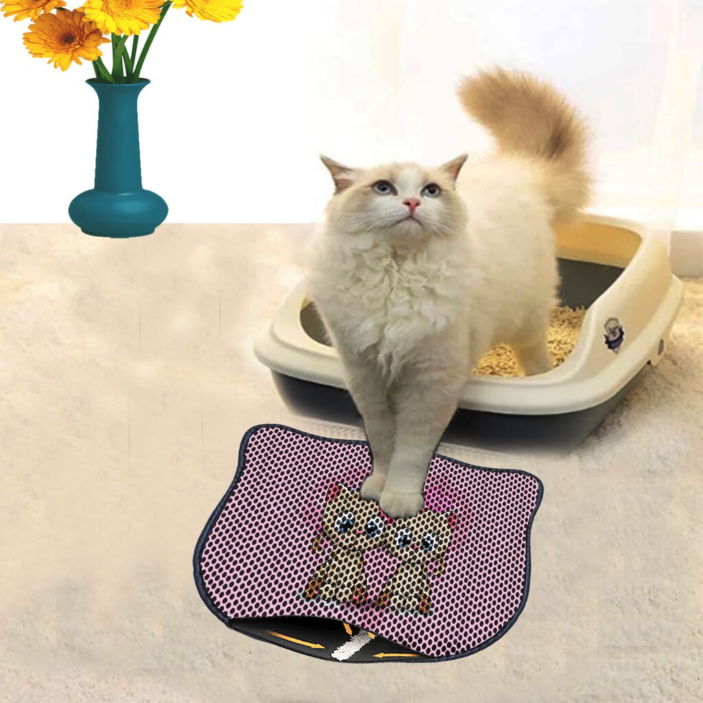 Aberto Design Тоалетна просторија за мачки Kdkafa0016, 40 x 50 см, розова