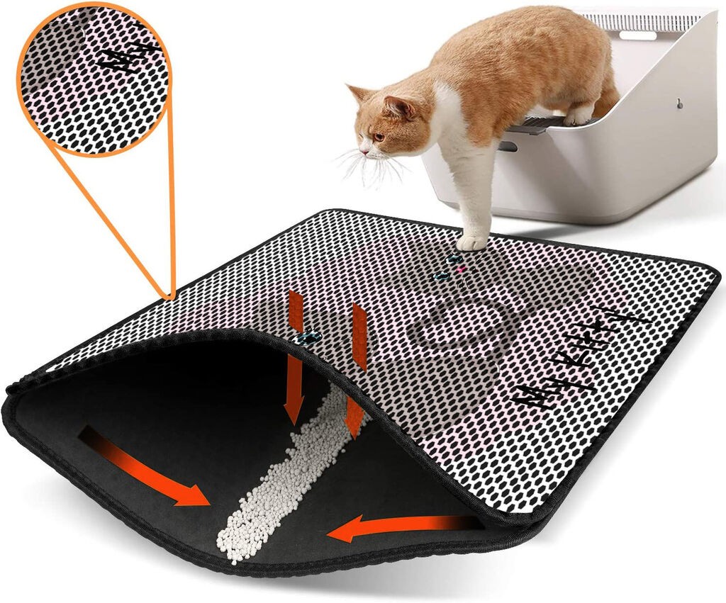 Aberto Design Тоалетна просторија за мачки Nrszn0213, 45 x 60 см, бела