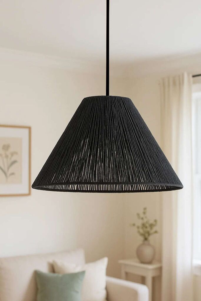 Opviq Chandelier Ardena, црна