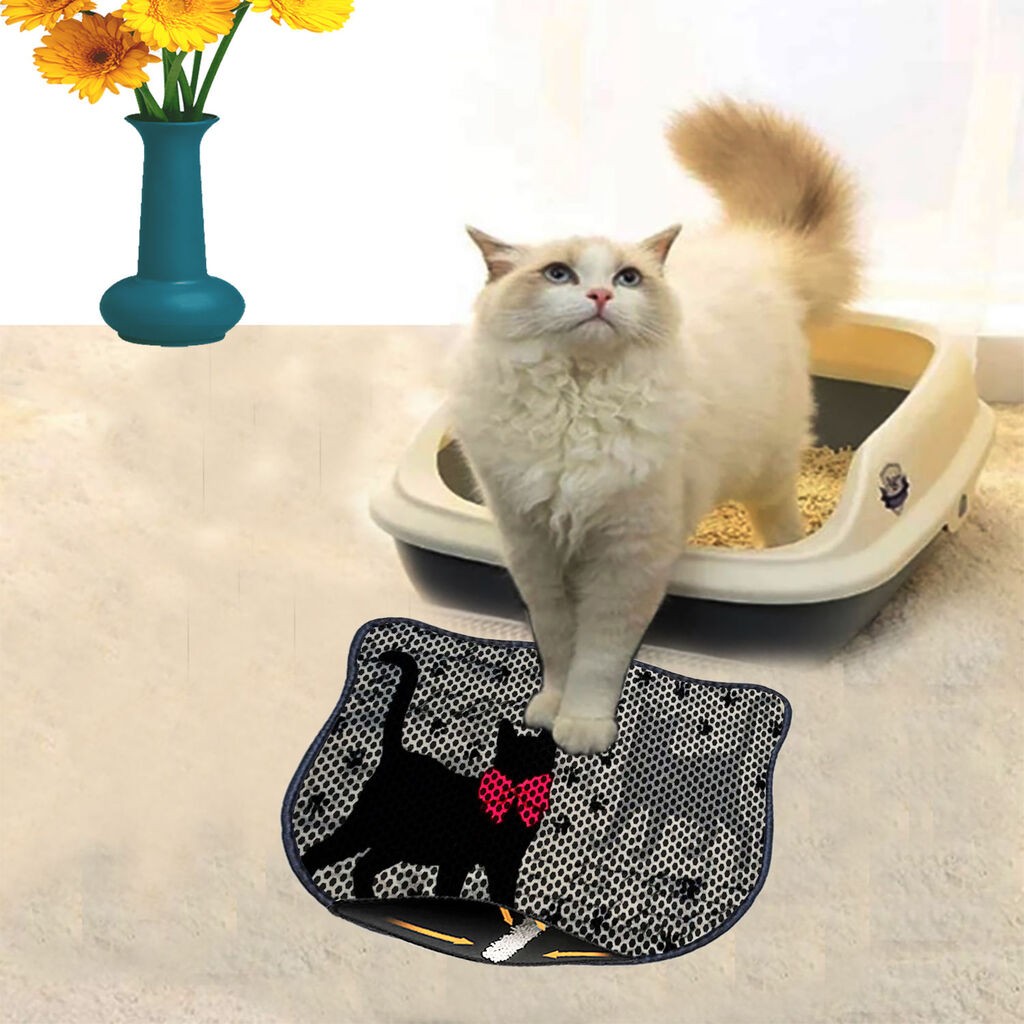 Aberto Design Тоалетна просторија за мачки Kdkafa0111, 40 x 50 см, шарена