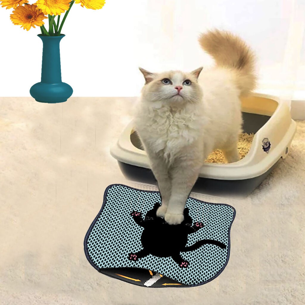 Aberto Design Тоалетна просторија за мачки Kdkafa0158, 40 x 50 см, шарена