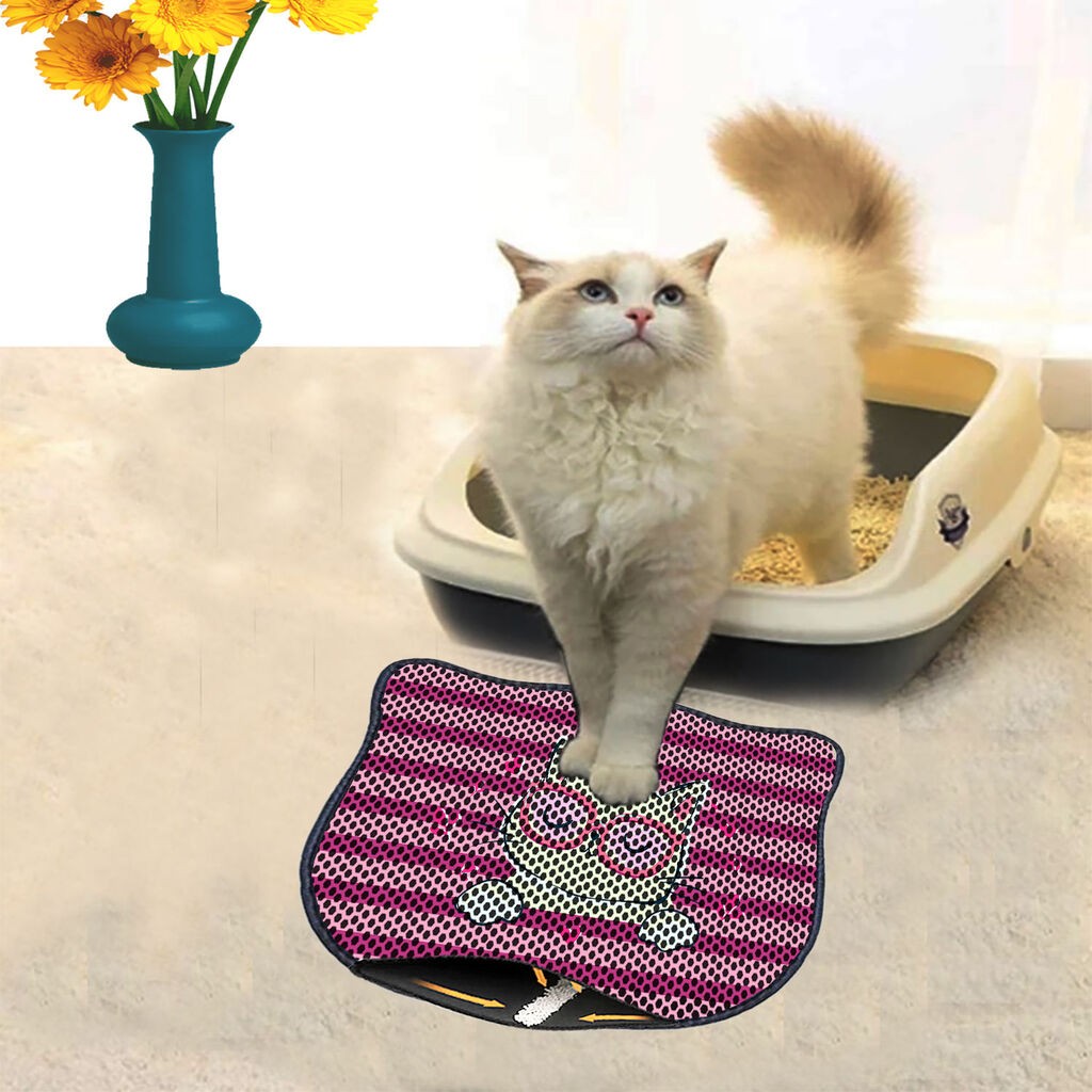 Aberto Design Тоалетна просторија за мачки Kdkafa0010, 40 x 50 см, розова