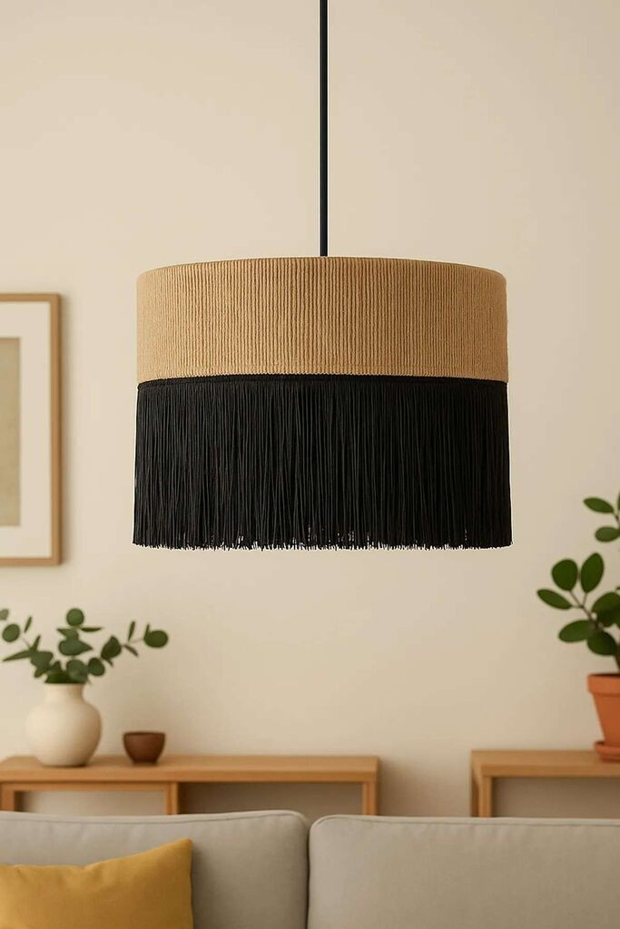 Лустер Opviq Tenabra, црно-беж