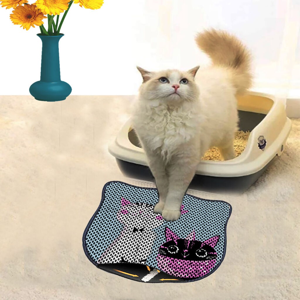 Aberto Design Тоалетна просторија за мачки Kdkafa0204, 40 x 50 см, Шарена