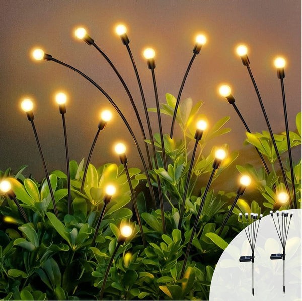 Соларни Firefly светилки БЕЛИ