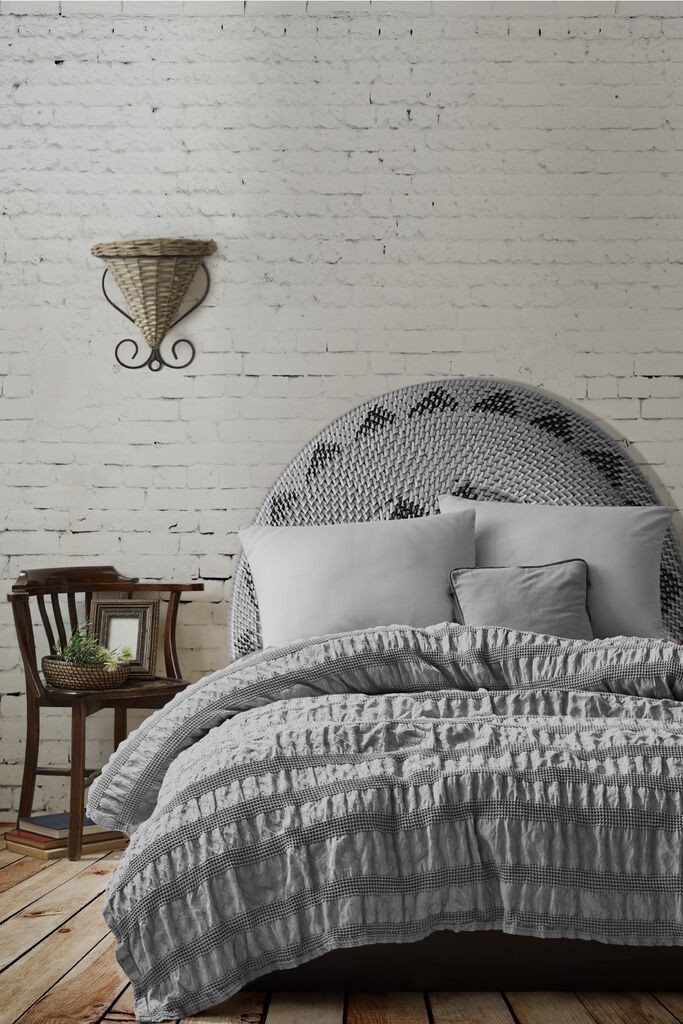 Прекривка L'essentiel Maison Apollo, 220x240cm, сива