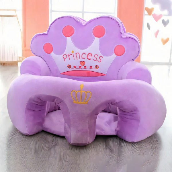 Baby sofa Princess перничка за седење - Виолетова