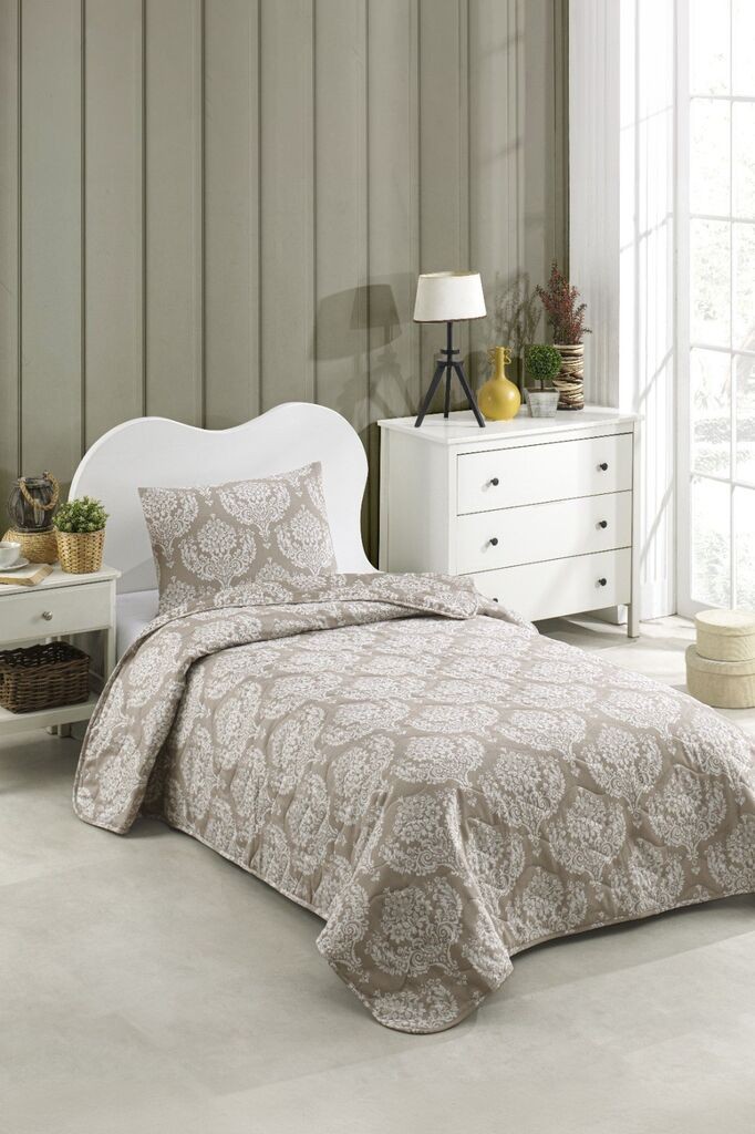 Пост за прекривка L'essentiel Maison, 155x200 cm, кафеава