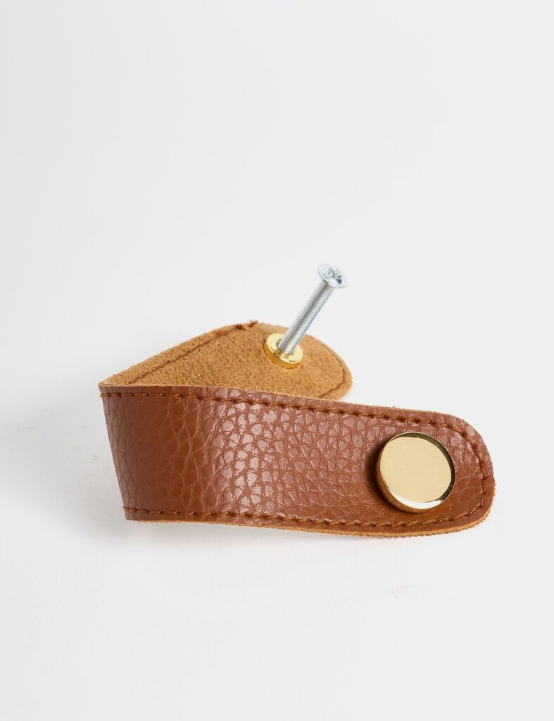 Рачка за дизајн на Аберто, 3x1x12,8 см, кафеава