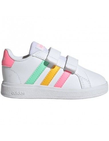 Патики Adidas Grand court 2.0 cf и GT за девојчиња, бели