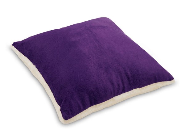 Warm крзнена перничка Виолетова