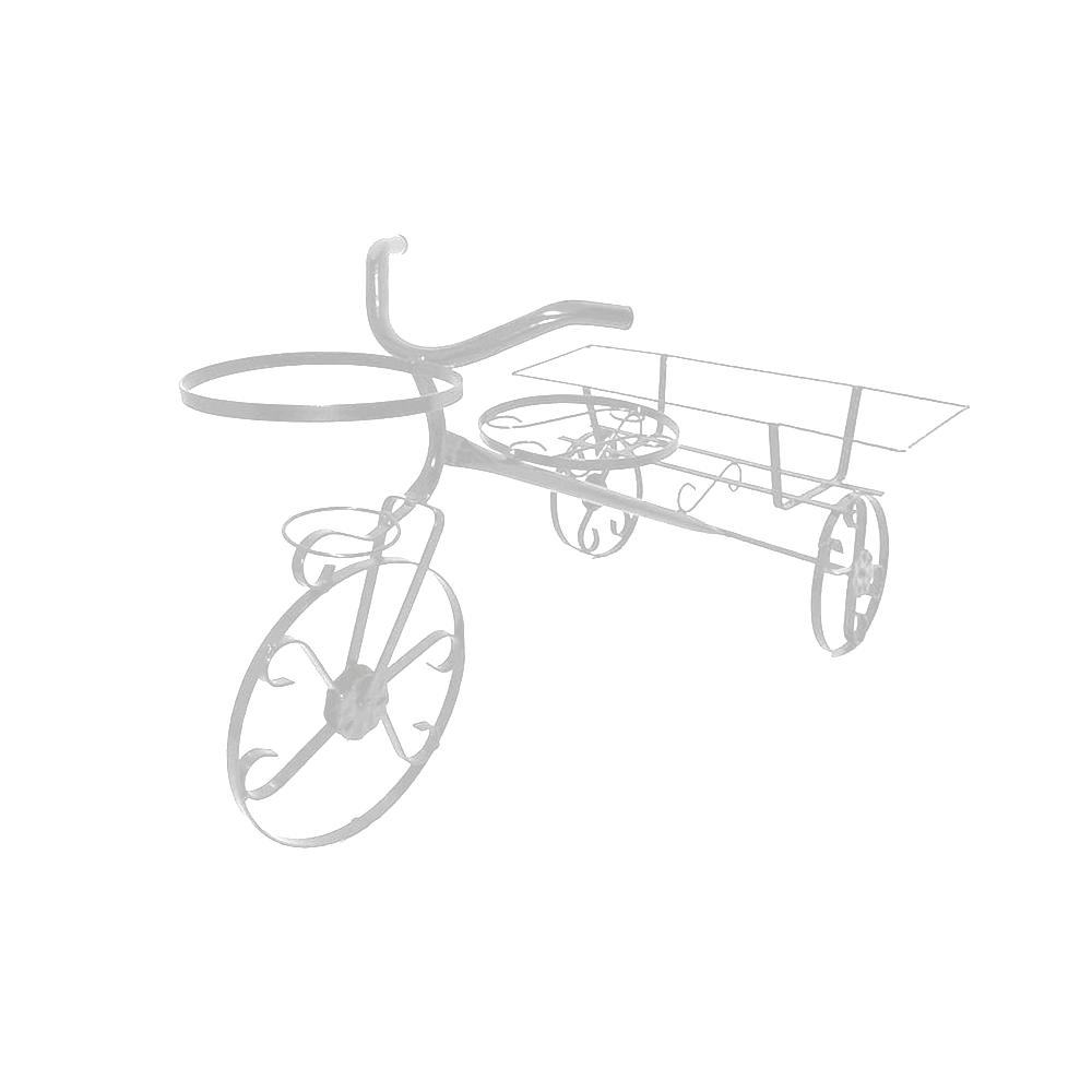 Сталка 3 Саксии И 1Жардињера Точок Бел