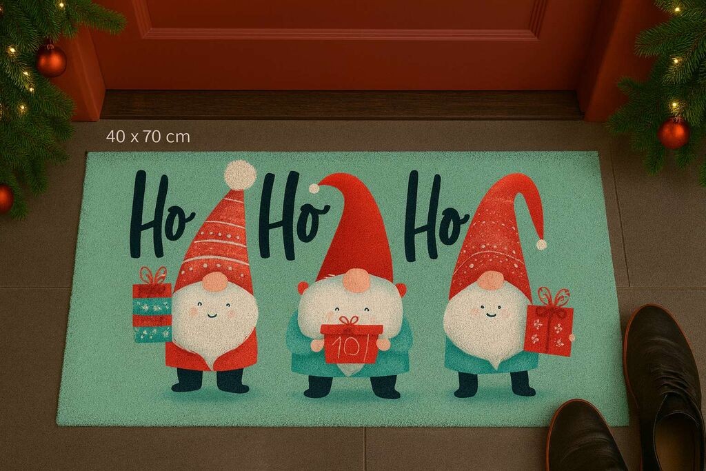 Conceptum Hypnose Doormat Bsr-Crh-Pvc-9, 40 x 70 cm, Шарена