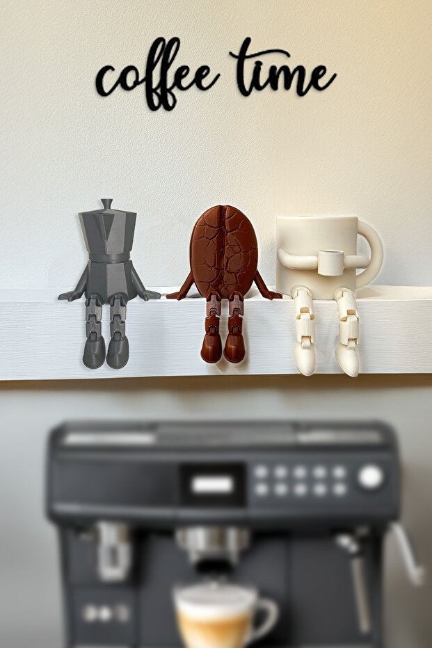 Aberto Design Set Кафе агол, 3 парчиња, шарени