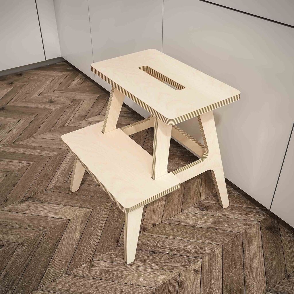 Столче со скали Hanah Home CPT3001-47, 43x47x44 см