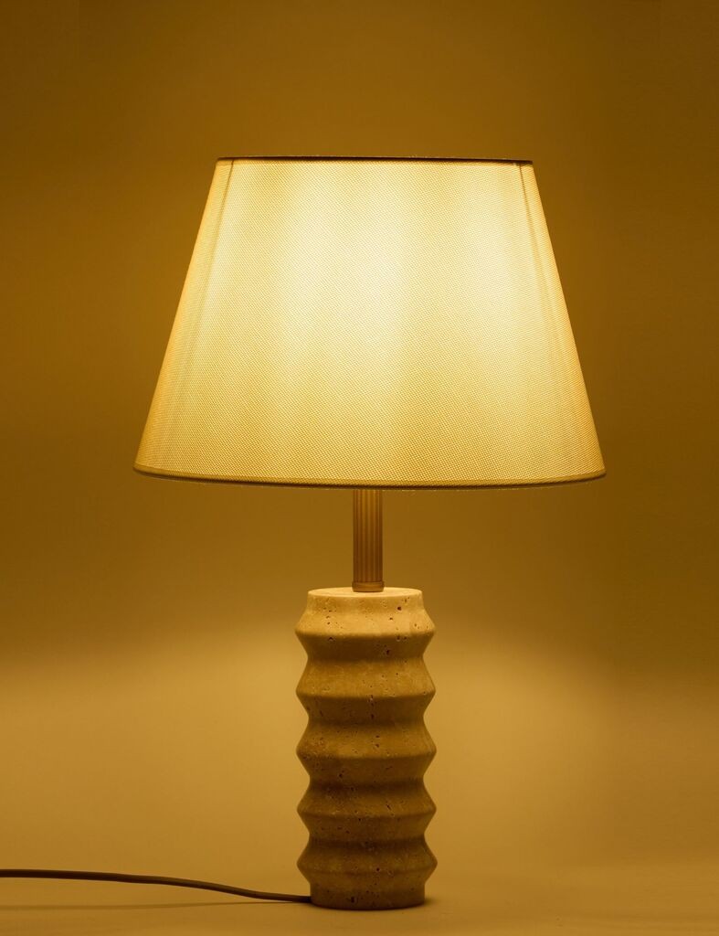 Столна ламба Opviq Meya, кремаста