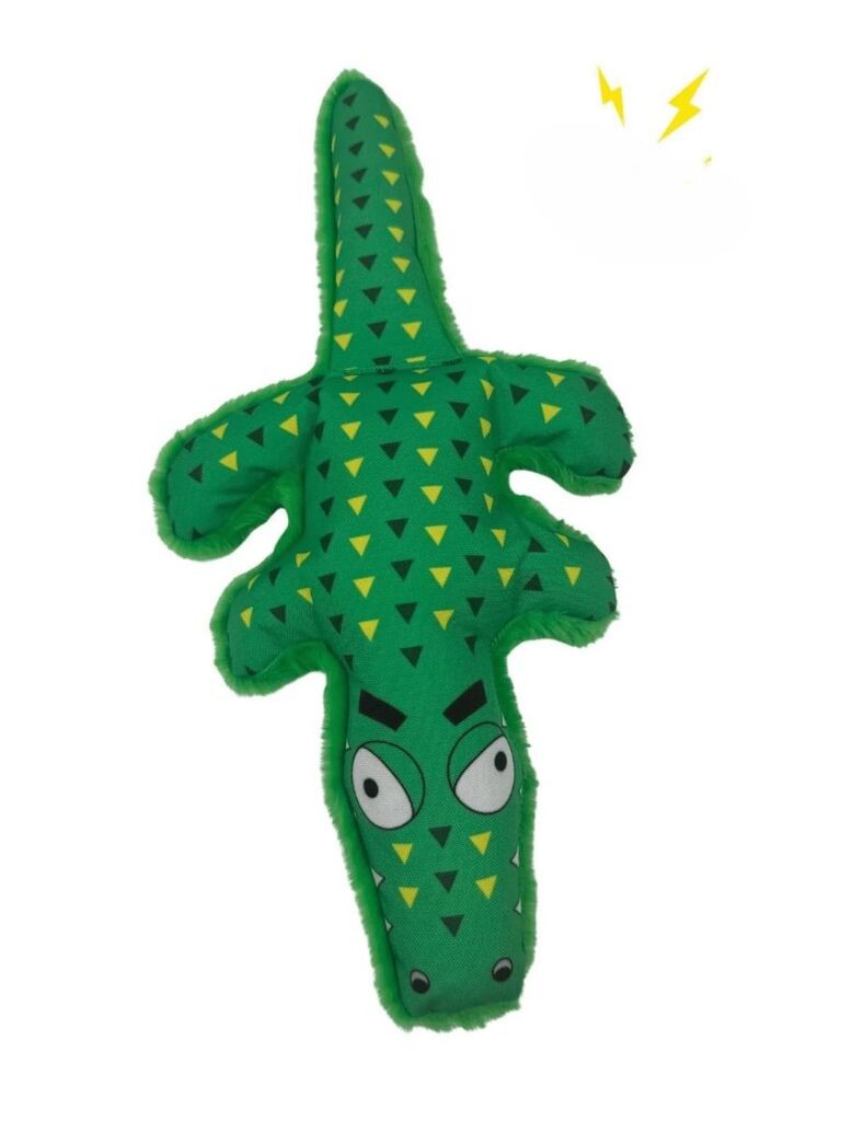 Играчка за кучиња „Шепи и мустаќи" Хавхав 1027, зелена