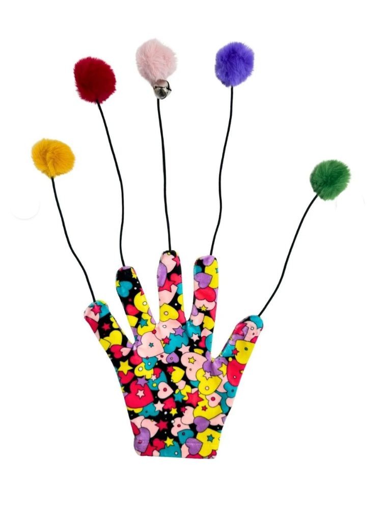 Играчка за мачки „Шепи и мустаќи" Miyav 1016, шарена