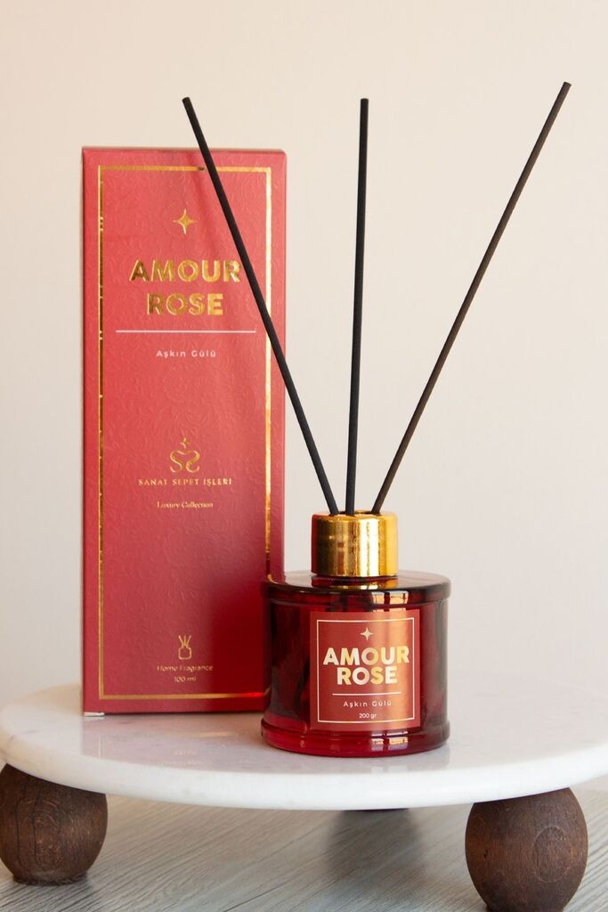 Аберто Дизајн миризливи стапчиња Амаур Роуз, 100 мл