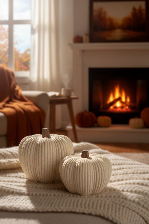 Комплет тикви Aberto Design, 2 парчиња, беж