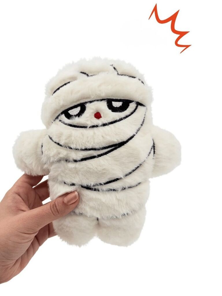 Играчка за кучиња „Шепи и мустаќи" Хавхав 1017, бела