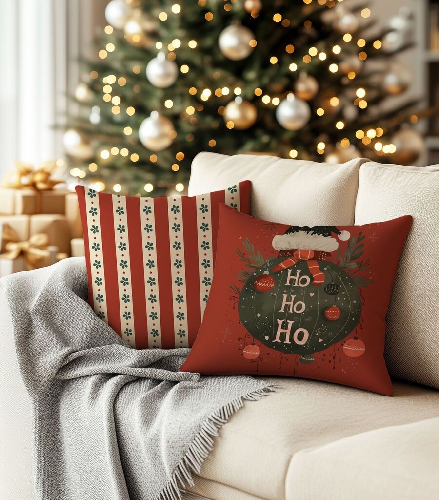 Комплет декоративни навлаки за перници Aberto Design PLW-NWYR26 - 1, 43x43 см, 2 парчиња