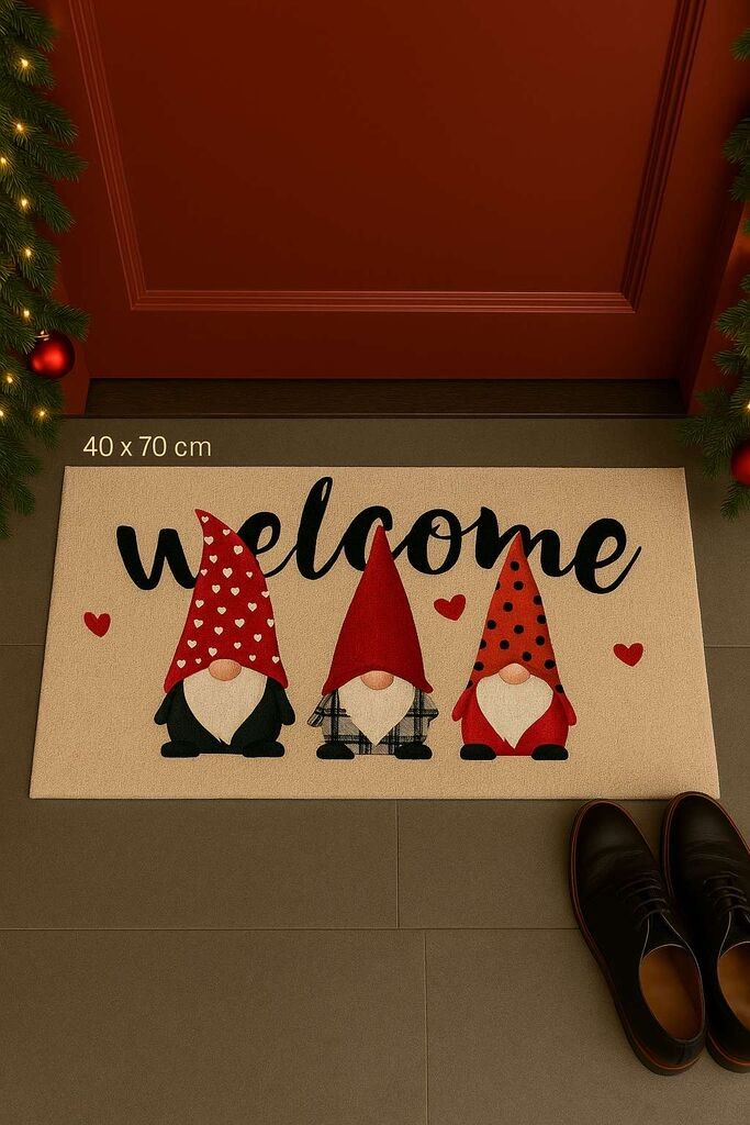 Conceptum Hypnose Doormat Bsr-Crh-Pvc-21, 40 x 70 cm, Шарена