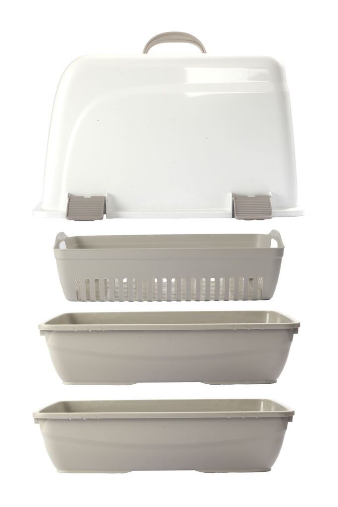 Тоалет за мачки „Шепи и мустаќи“ 1164455, сив