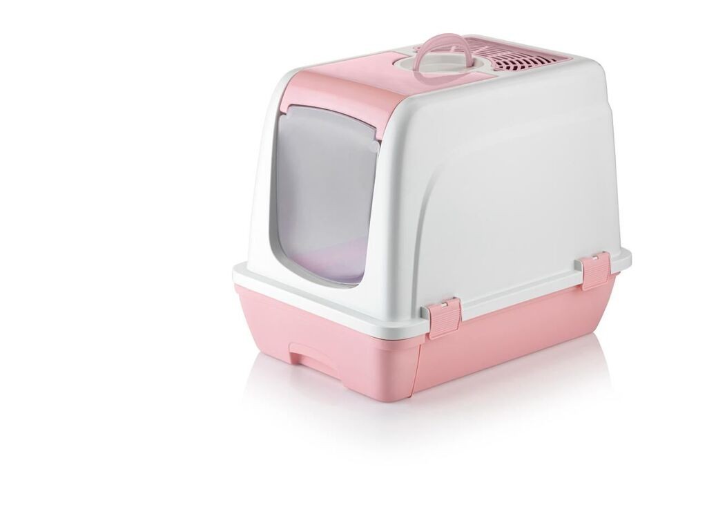 Тоалет за мачки „Шепи и мустаќи" 5115-04, розов