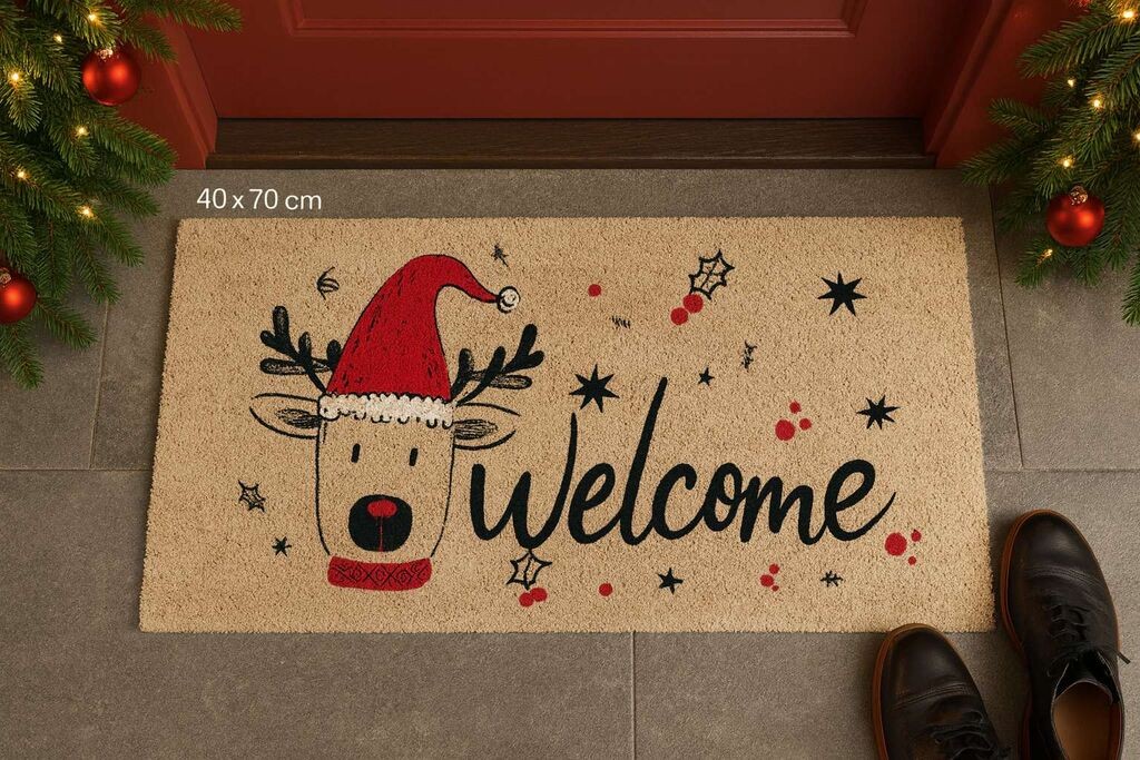 Conceptum Hypnose Doormat Bsr-Crh-Pvc-3, 40 x 70 cm, Шарена