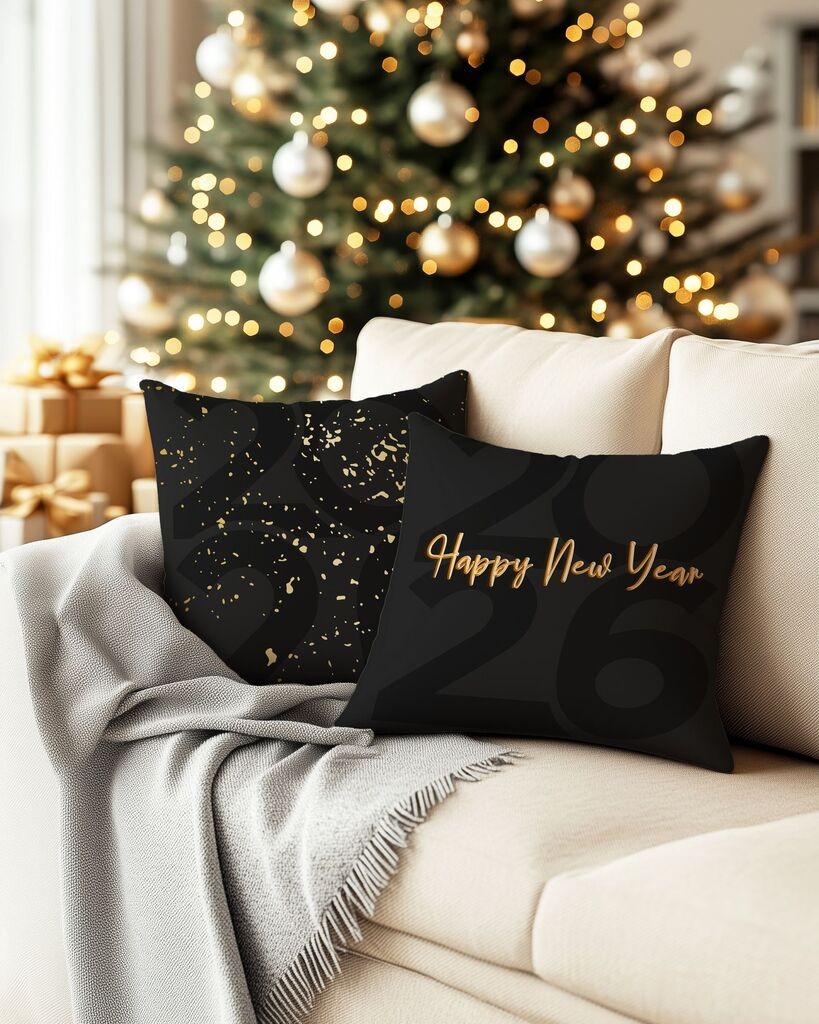 Комплет декоративни навлаки за перници Aberto Design PLW-NWYR26 - 13, 43x43 см, 2 парчиња