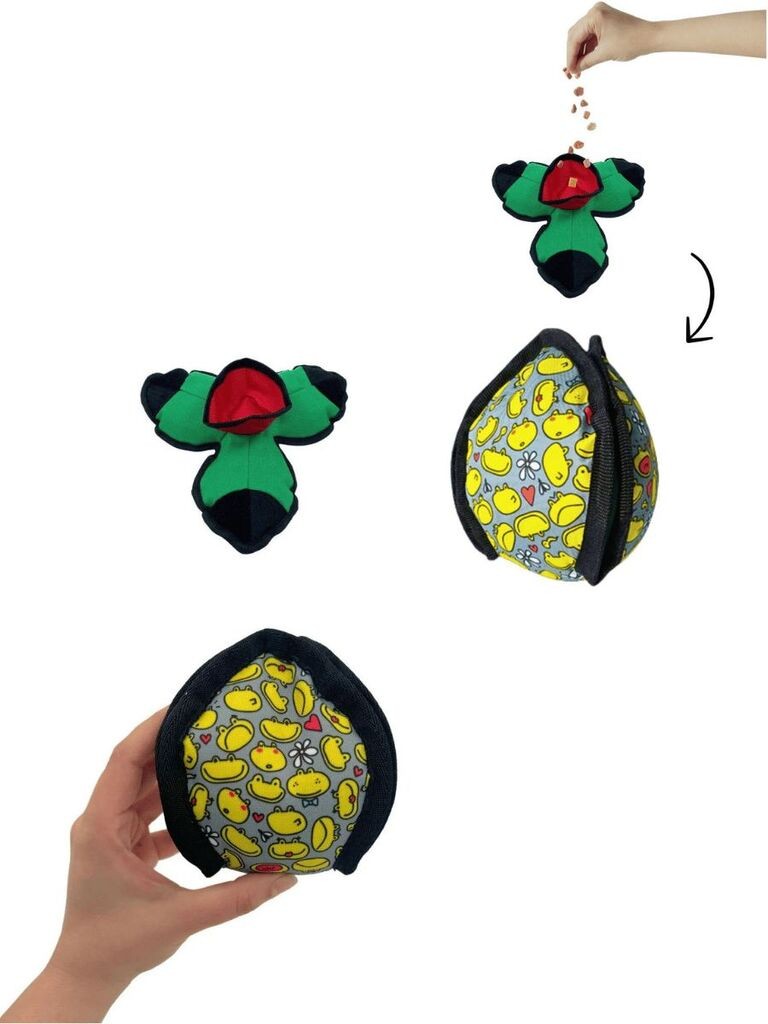 Играчка за кучиња „Шепи и мустаќи" Хавхав 1002, шарена