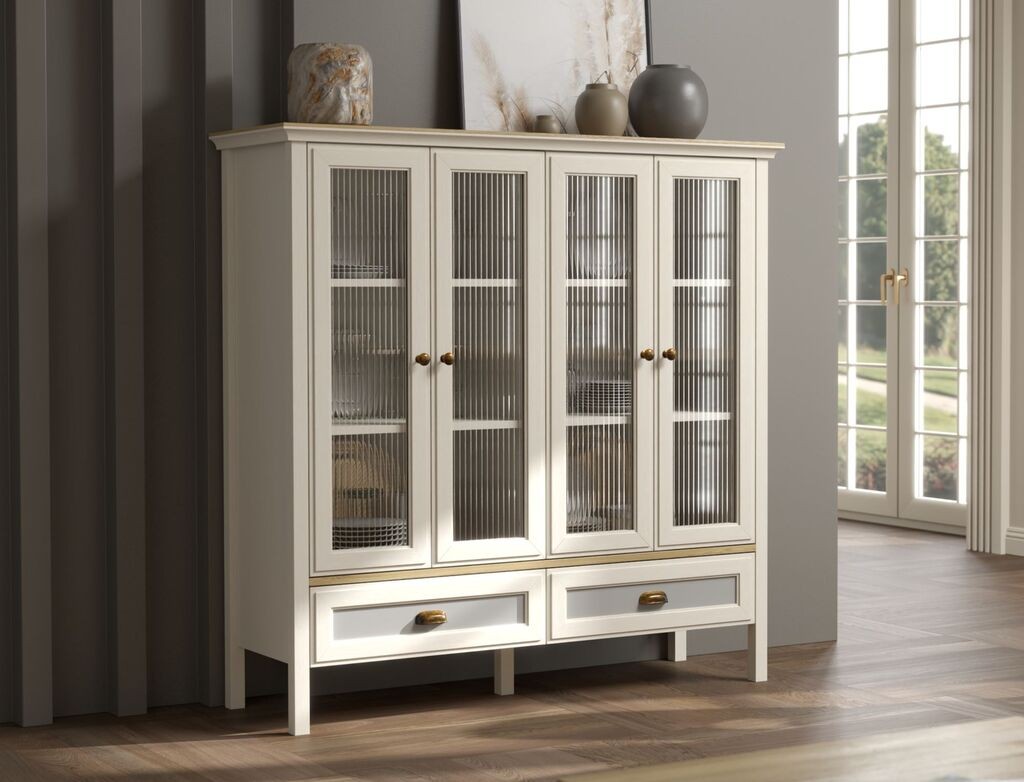 Hanah Home повеќенаменски кабинет FRN-21029, бел