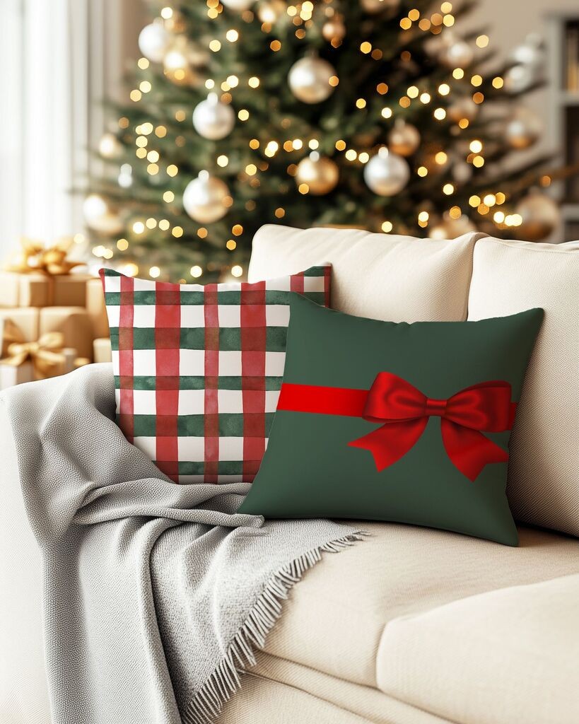 Комплет декоративни навлаки за перници Aberto Design PLW-NWYR26 - 15, 43x43 см, 2 парчиња