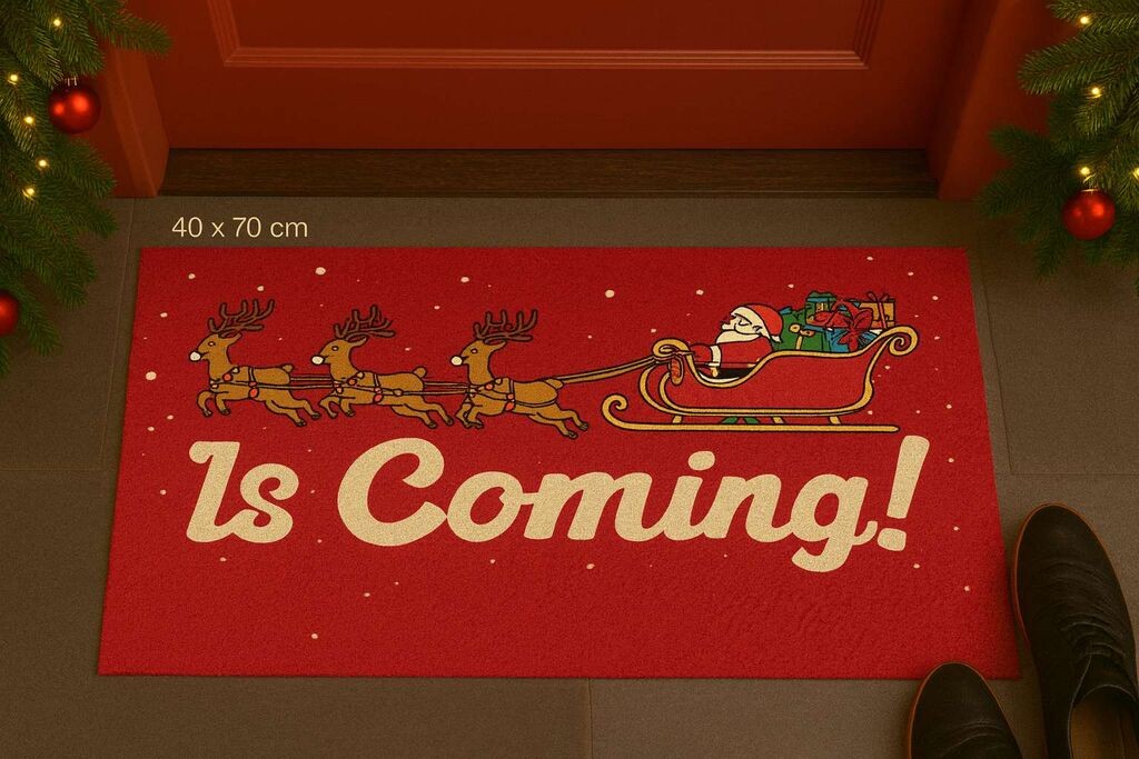 Conceptum Hypnose Doormat Bsr-Crh-Pvc-12, 40 x 70 cm, Шарена