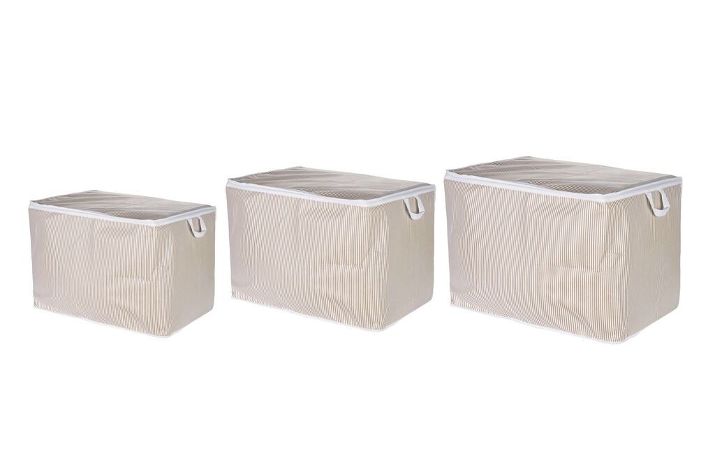 L'essentiel Maison Сет корпи за складирање Виолетовиот сет, 3 парчиња