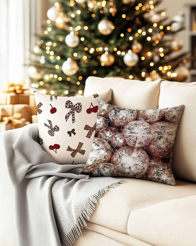 Комплет декоративни навлаки за перници Aberto Design PLW-NWYR26 - 16, 43x43 см, 2 парчиња