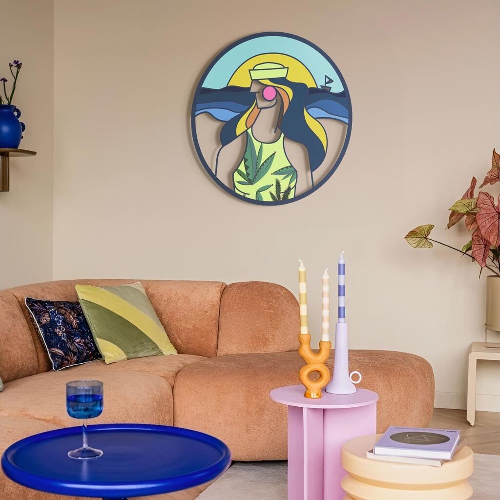 Wallity dzидна декорација Морнарски сон 69 x 69 см