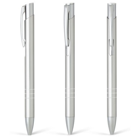 PUBLIK Пенкало, Метално, Сјајно, Oggi, 11.017.80, Сребрена