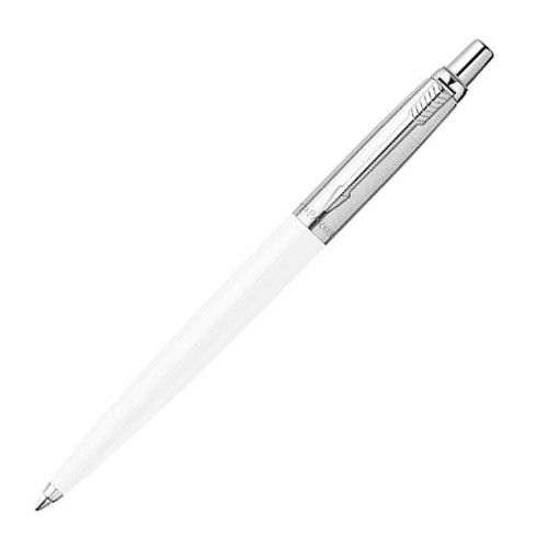 PARKER Пенкало, Силвер Трим, Jotter, 011758, 2183295,Бела