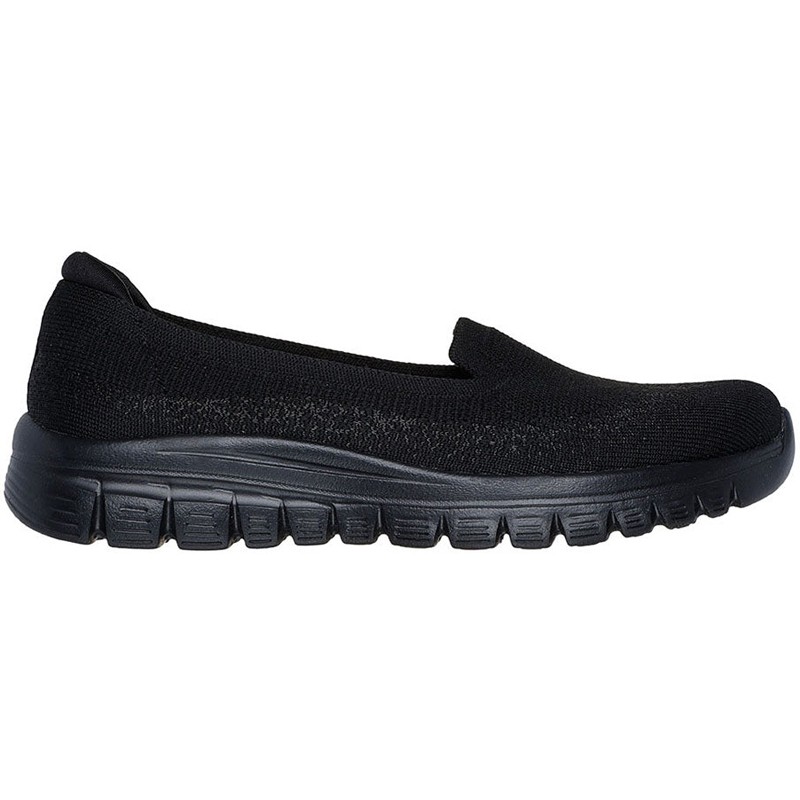 SKECHERS Женски еспадрили Graceful, Црни