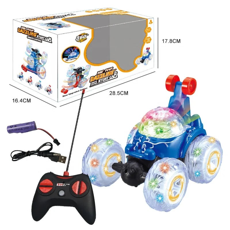 Електрична Кола со Далечински Управувач и Светла